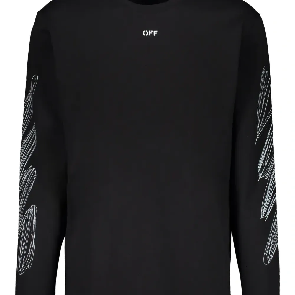 Футболка с длинными рукавами и узором