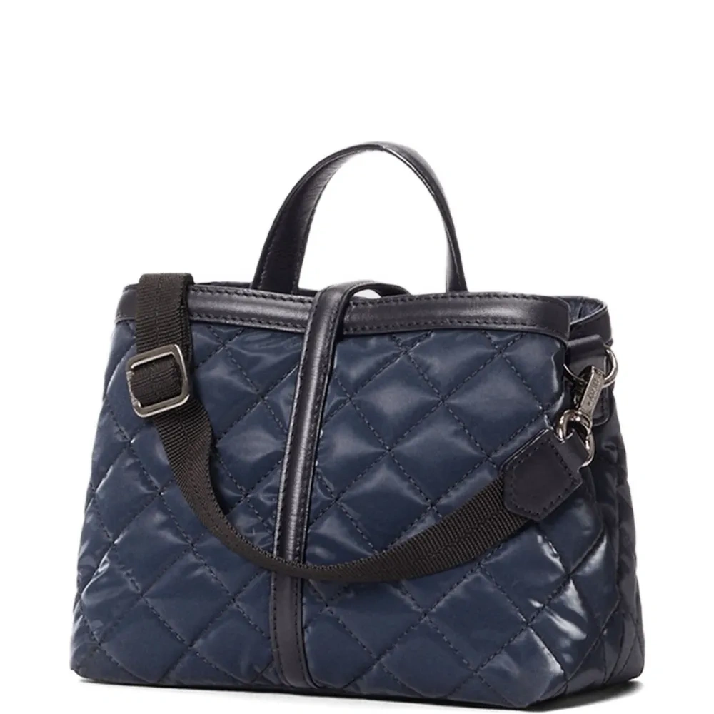 Мини-кроссбоди Astor стеганая с верхней ручкой