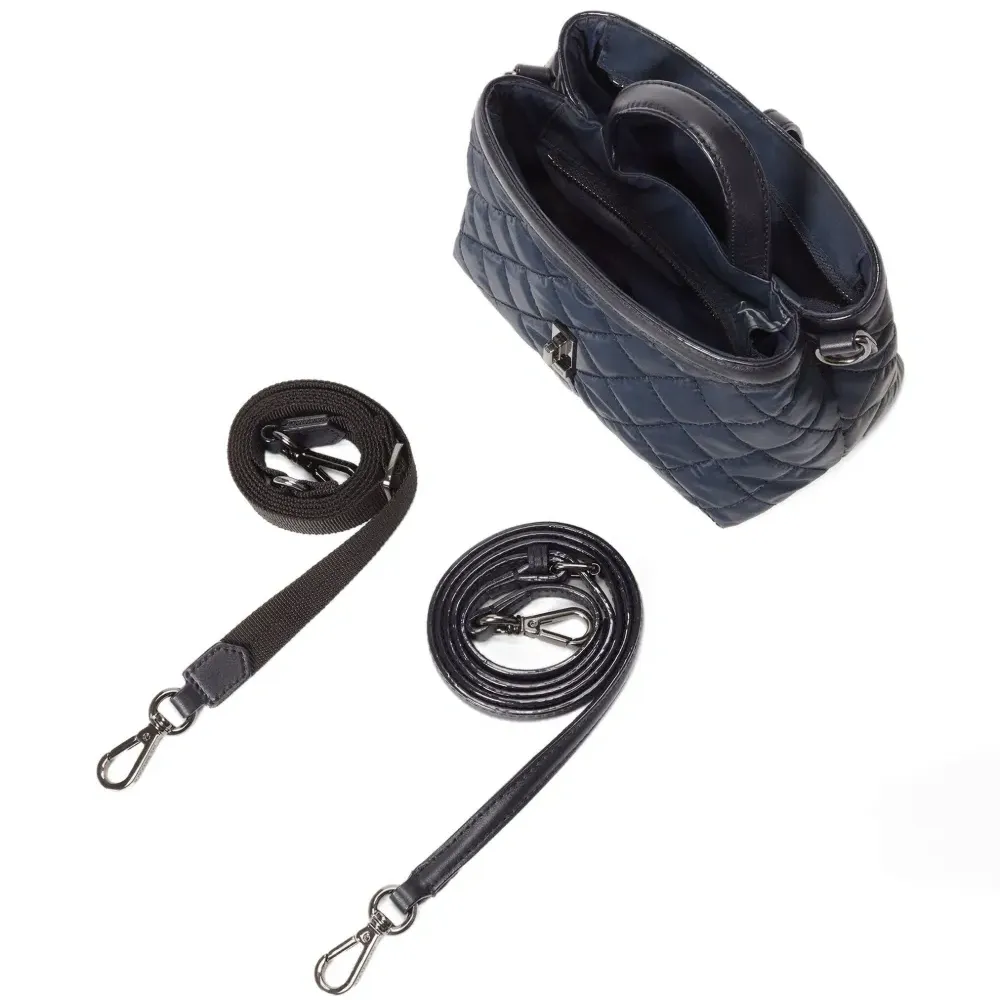 Мини-кроссбоди Astor стеганая с верхней ручкой