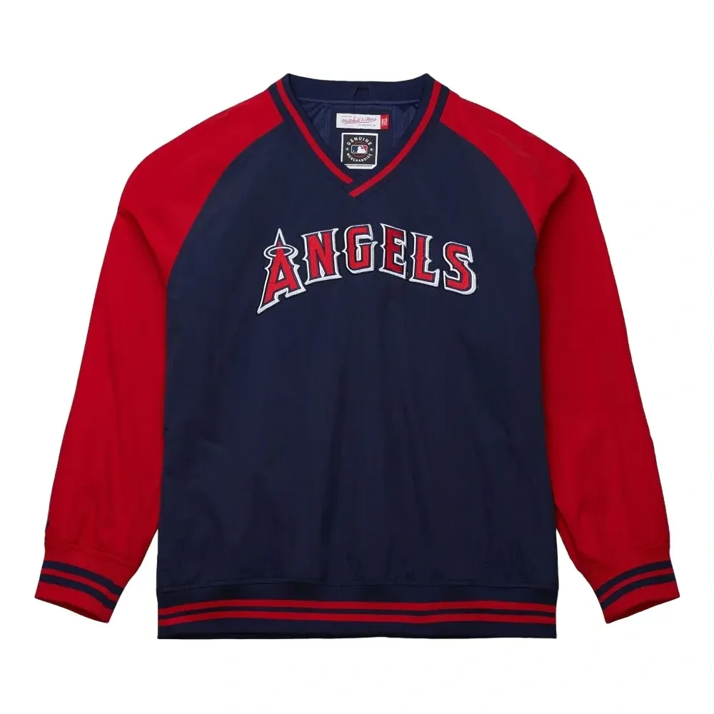 Пуловер из коллаборации с MLB Los Angeles Angels