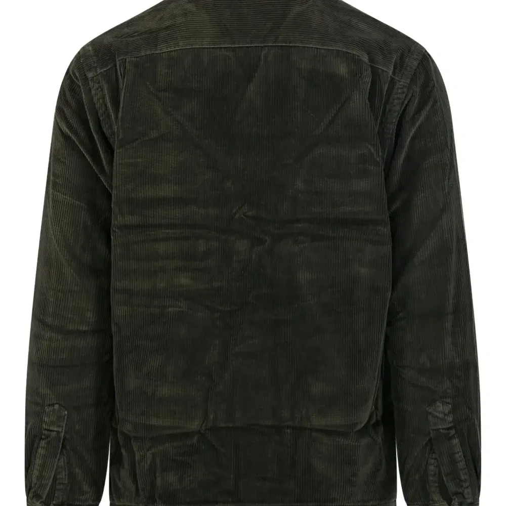 Вельветовая рубашка с карманом