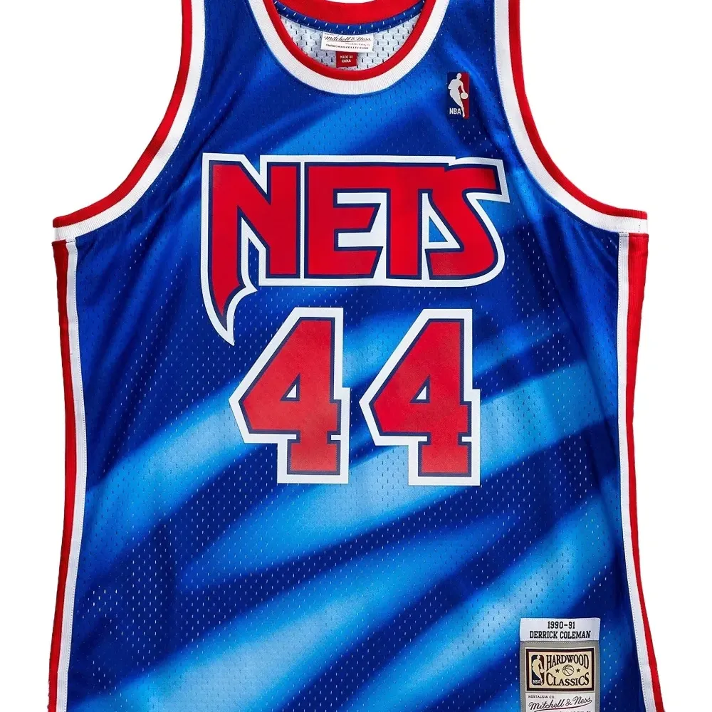 Топ Derrick Coleman New Jersey Nets 1990-91 Swingman из коллаборации с NBA