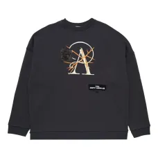 Хлопковый свитшот с аппликацией