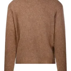 Джемпер с круглым вырезом