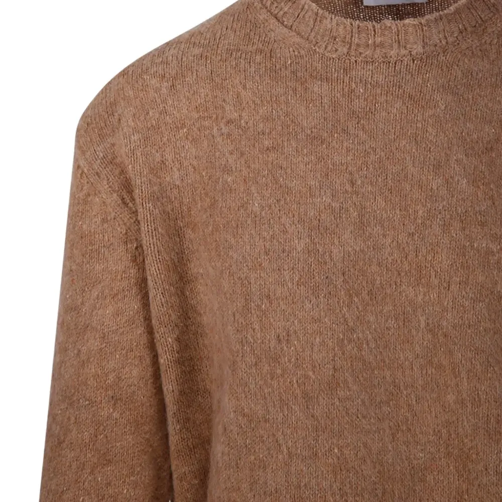 Джемпер с круглым вырезом