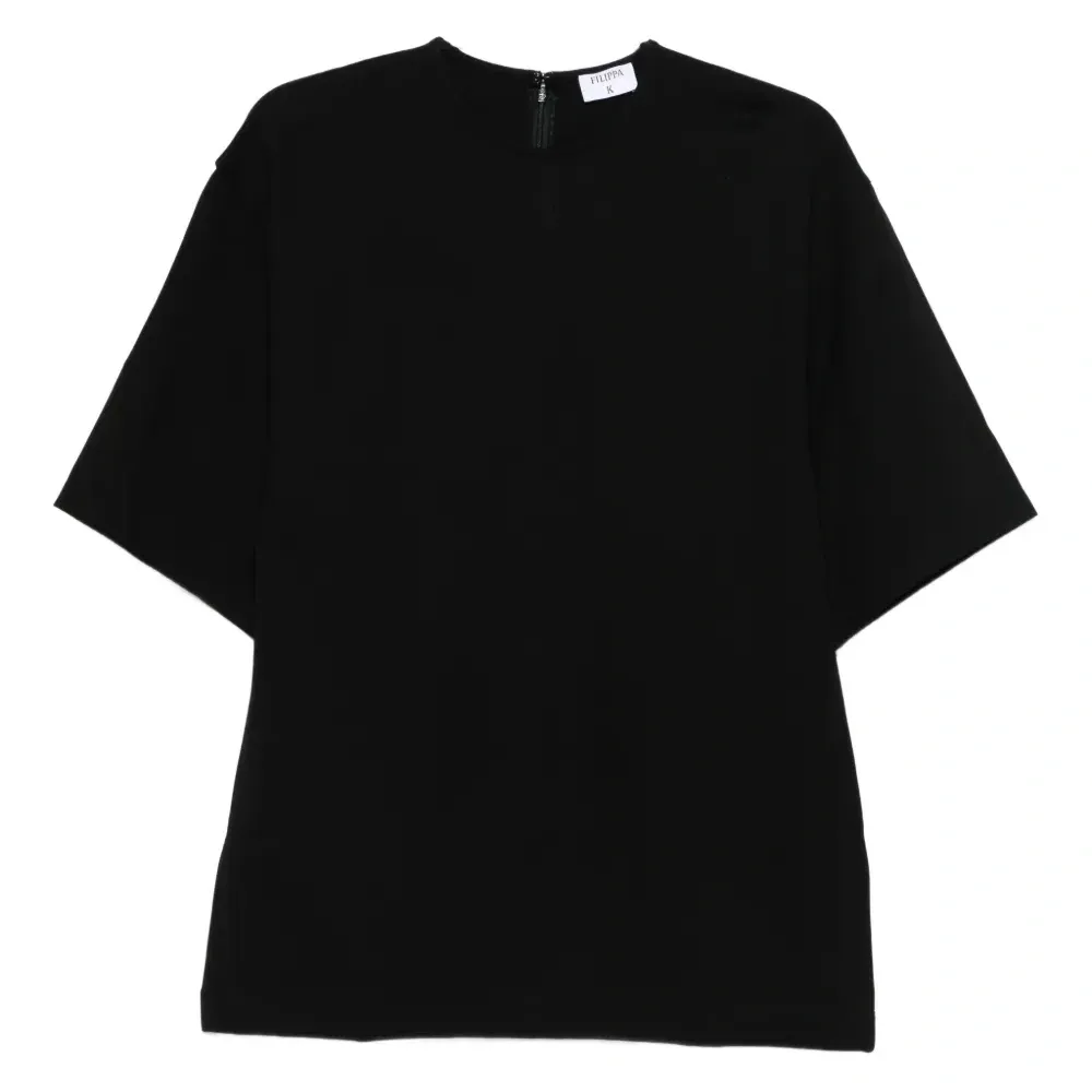 Футболка с круглым вырезом