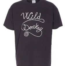 Футболка с вышитым логотипом и круглым вырезом