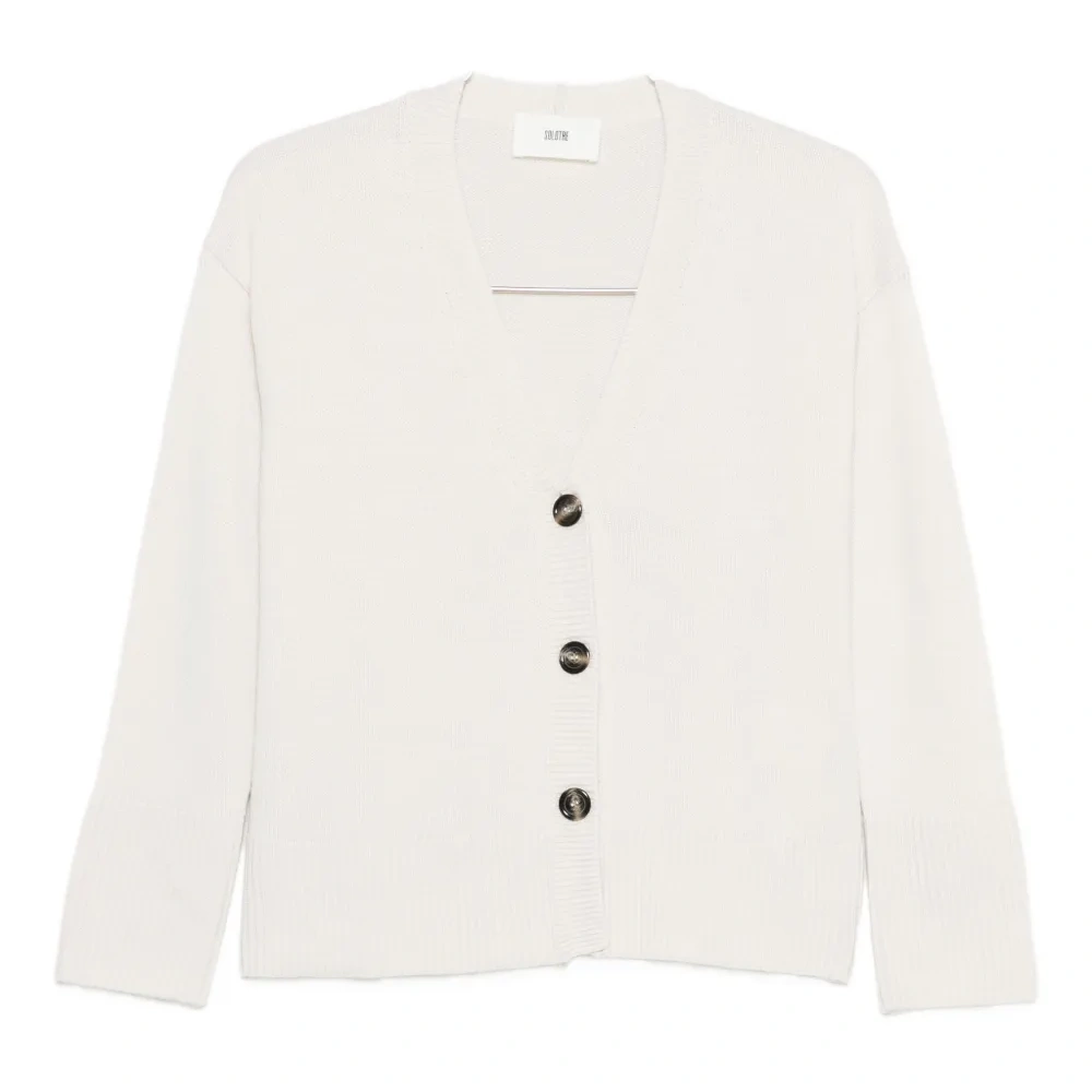 Кардиган с V-образным вырезом