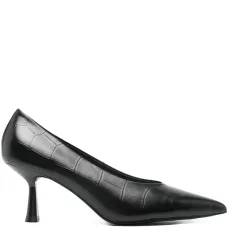 Фактурные туфли с заостренным носком