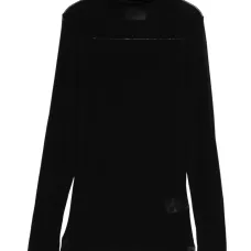 Свитер с воротником-стойкой