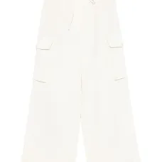 Карго-брюки с поясом на шнурке