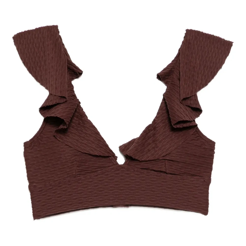 Топ с оборками