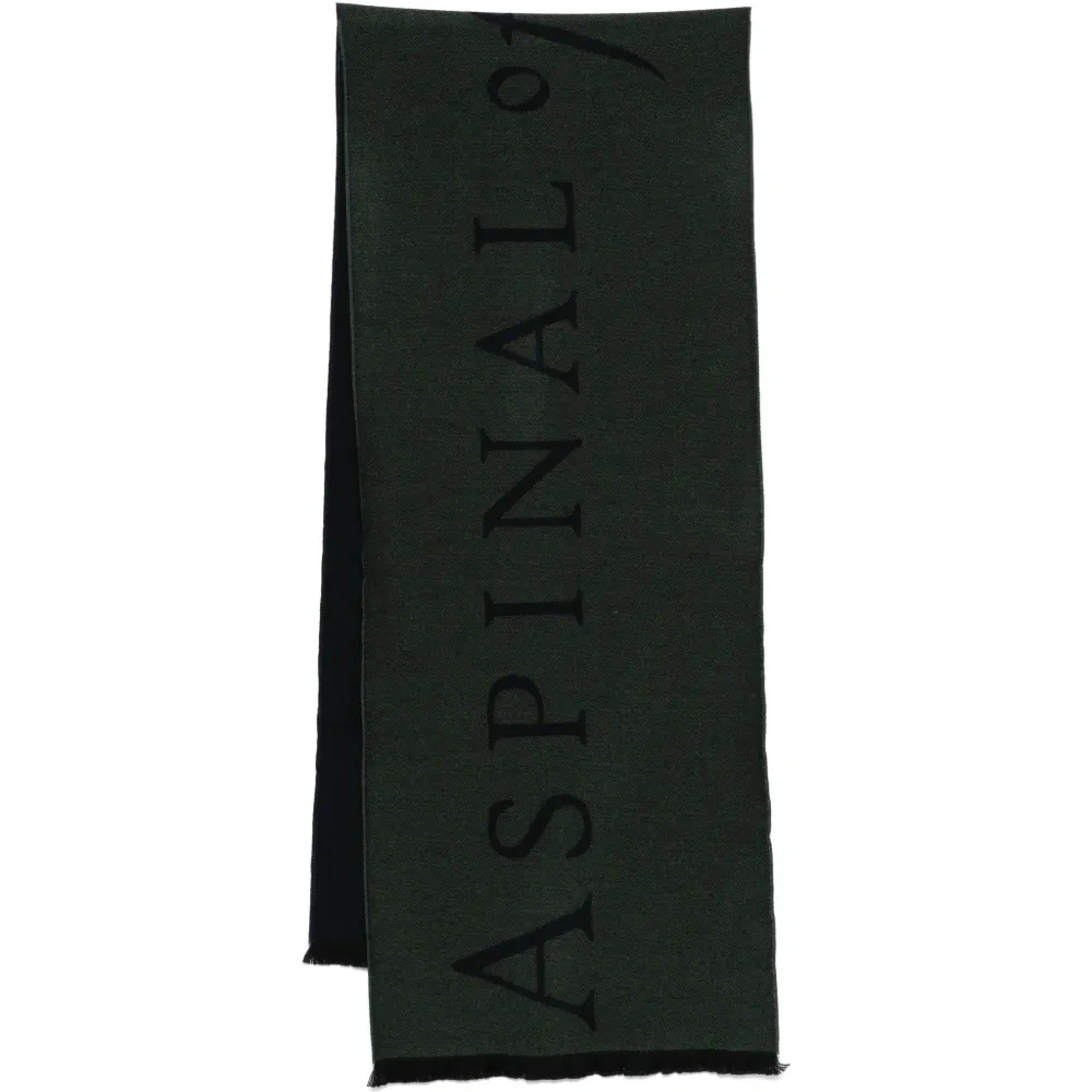 Двухцветный шарф из мериноса