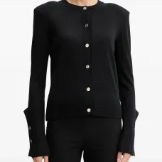 Кардиган с декорированными пуговицами