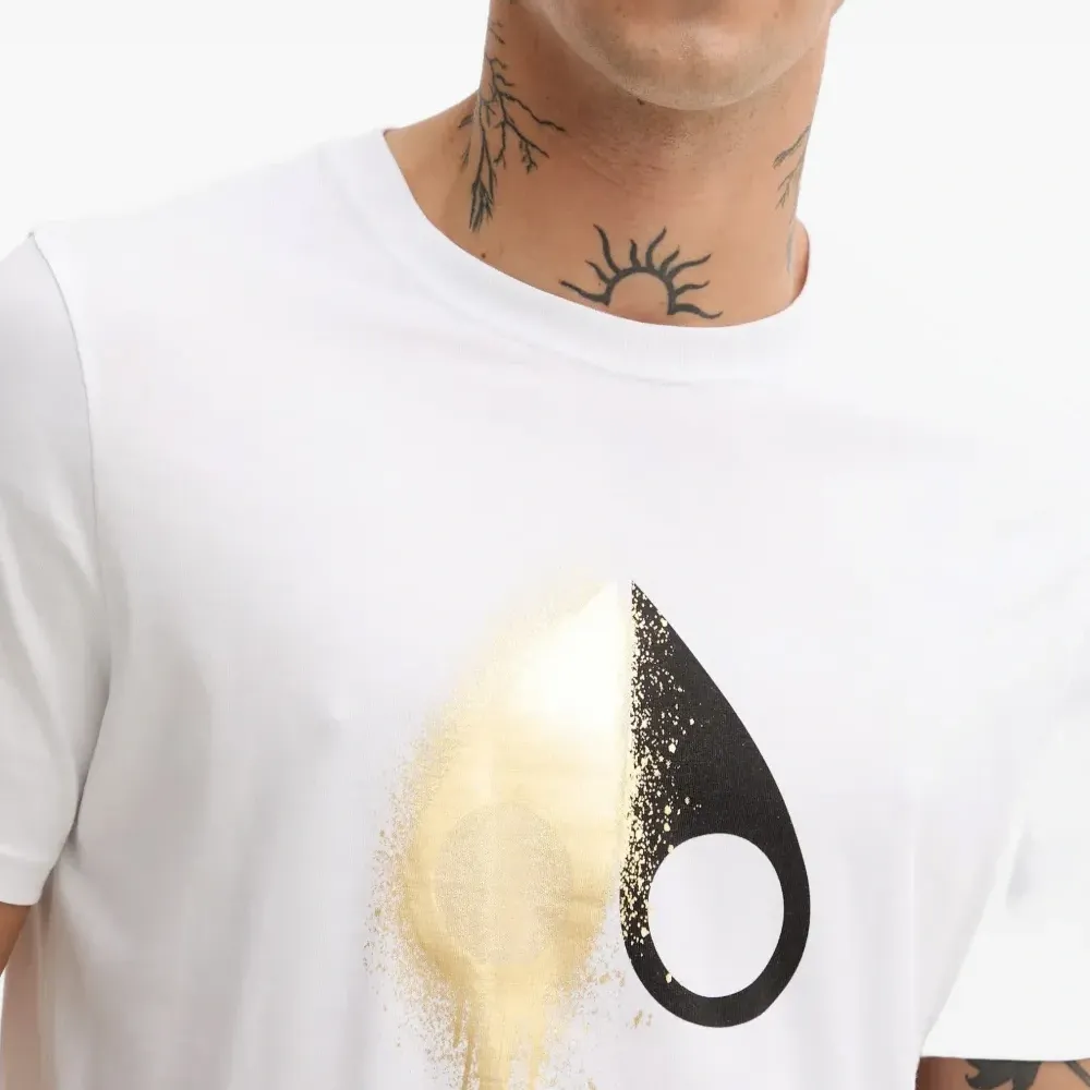 Футболка с принтом в виде капли