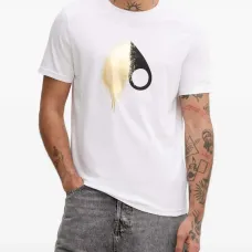 Футболка с принтом в виде капли