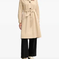 Тренч с пуговицами