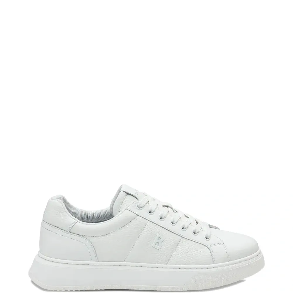 Кожаные кроссовки