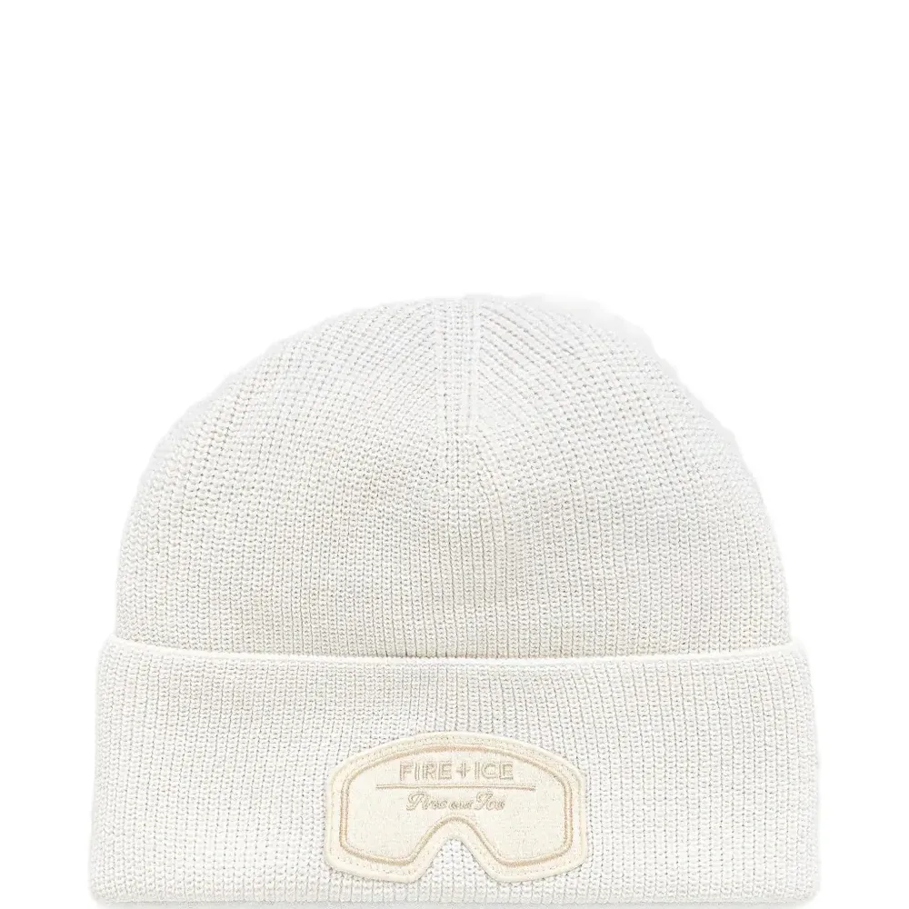 Шапка-бини с нашивкой-очками