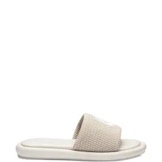 Бежевые шлёпанцы