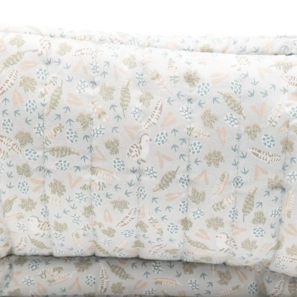 Стеганая сумка с кисточками