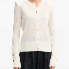 Кардиган с декорированными пуговицами