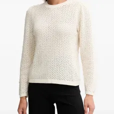 Свитер крупной вязки