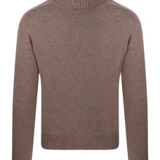 Вязаный свитер с воротником-гольф Вязаный свитер с воротником-гольф