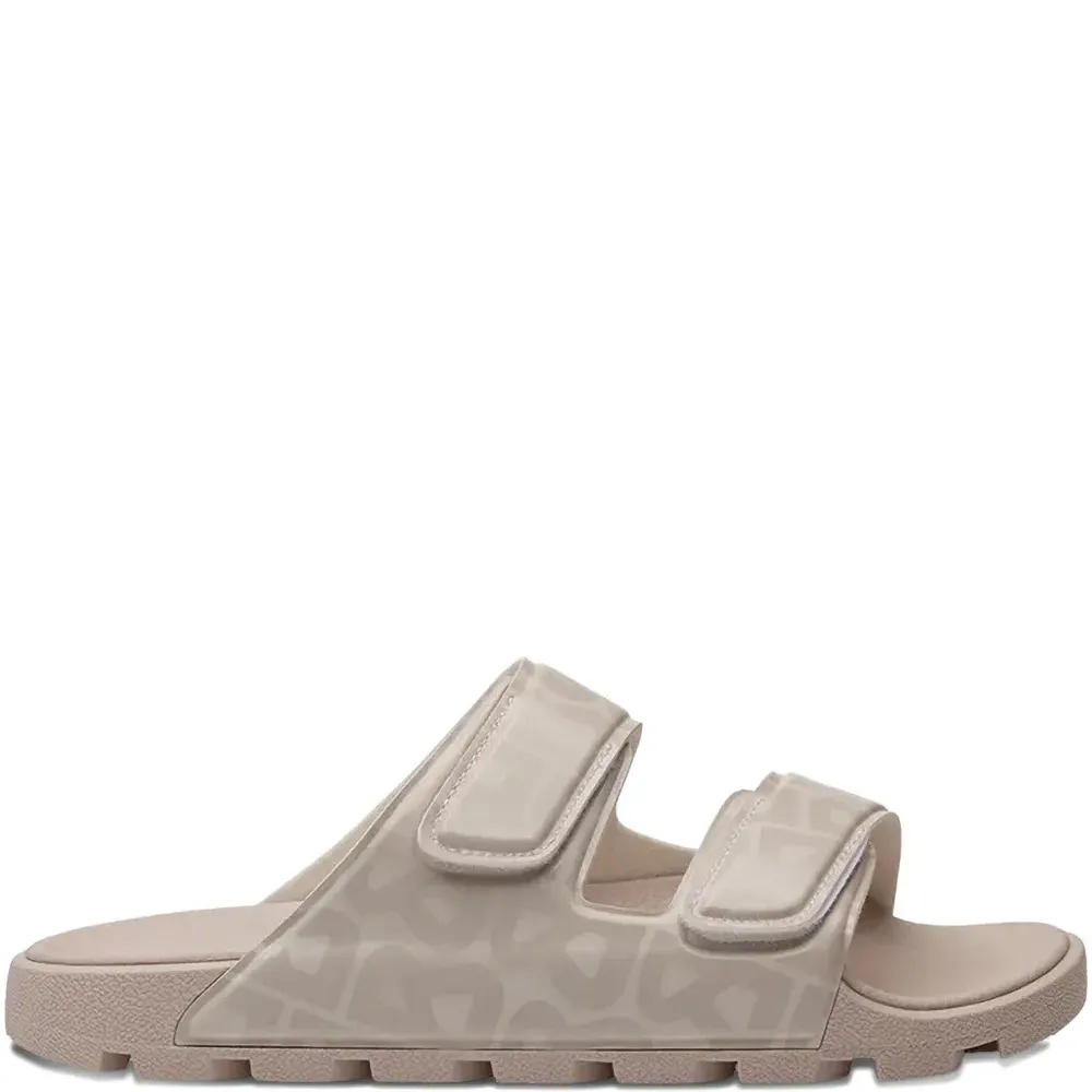 Шлёпанцы с ремешками и логотипом