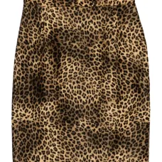 Юбка с анималистичным принтом