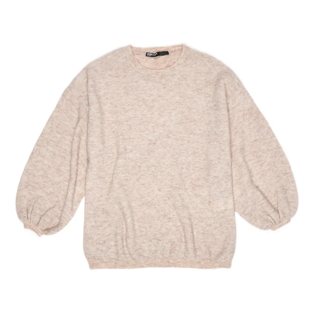 Свитер с рукавами-баллонами