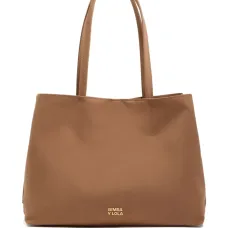 Маленькая сумка-тоут с нашивкой-логотипом Маленькая сумка-тоут с нашивкой-логотипом