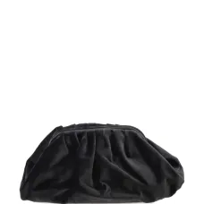 Плиссированная сумка-клатч