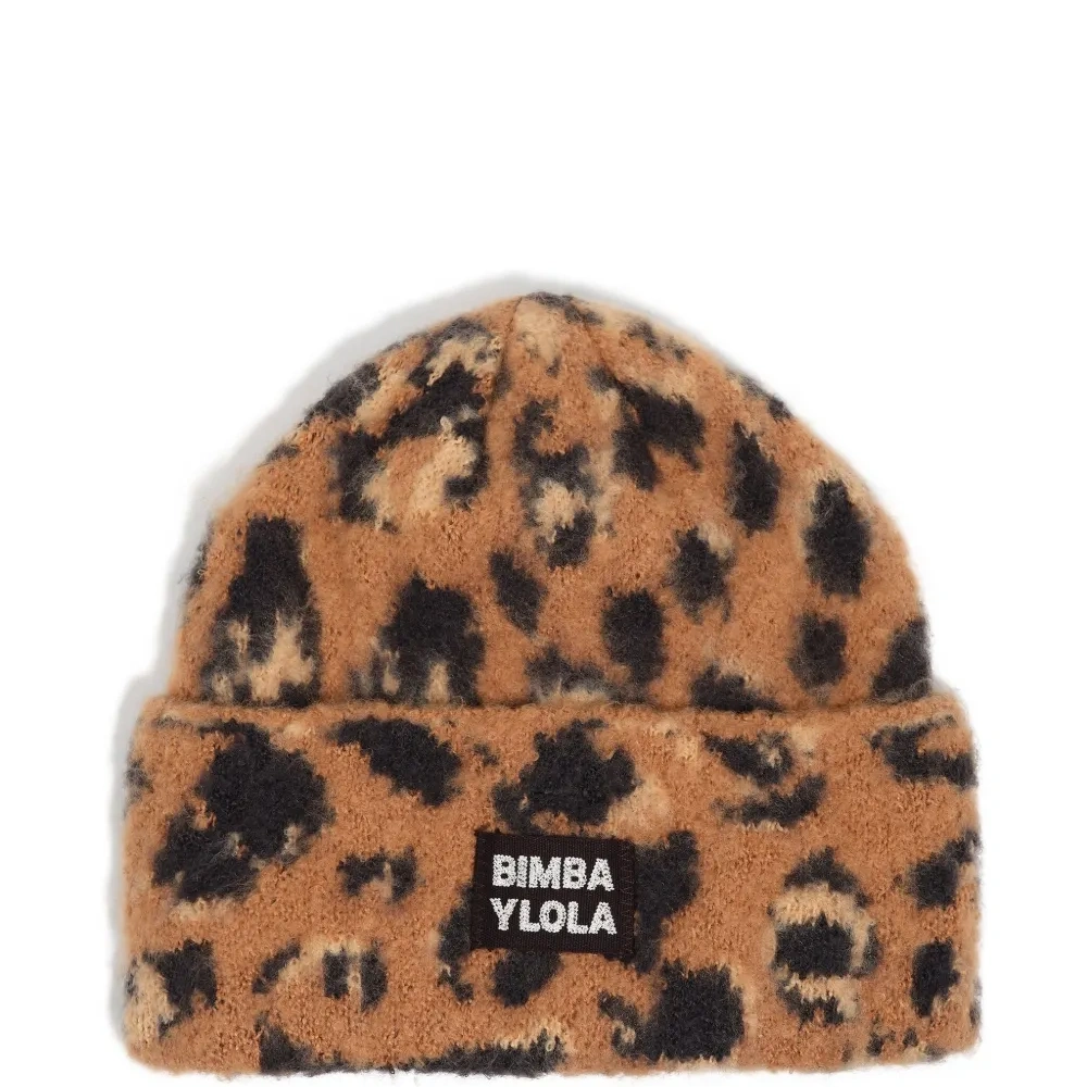 Шляпа с леопардовым логотипом