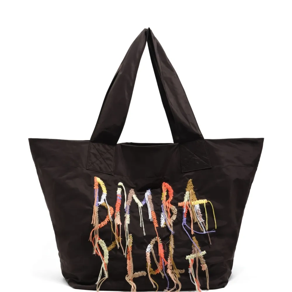 Сумка через плечо с вышитым логотипом