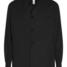 Рубашка-куртка со спущенной линией плеч Рубашка-куртка со спущенной линией плеч