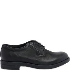 Кожаные туфли на шнуровке