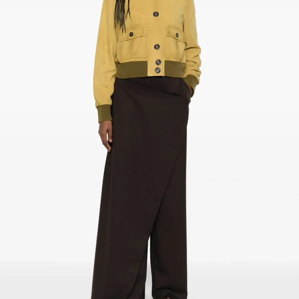 Брюки с запахом