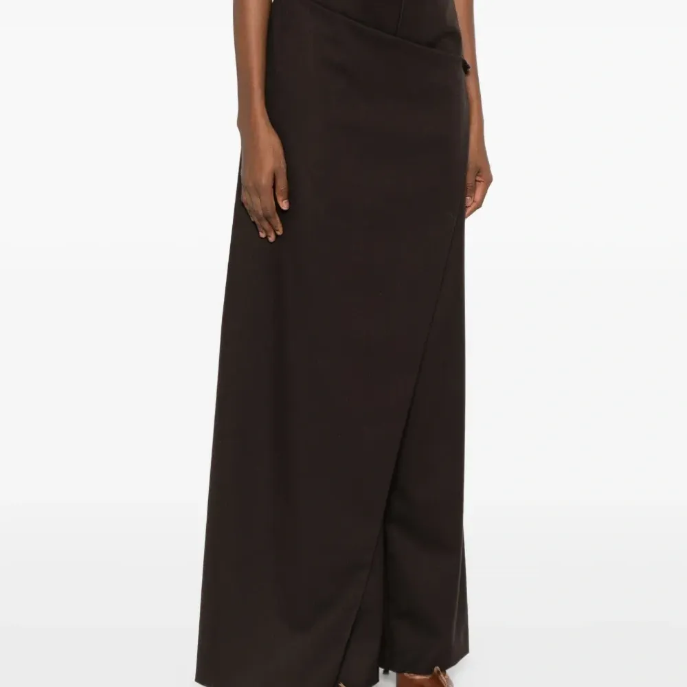 Брюки с запахом