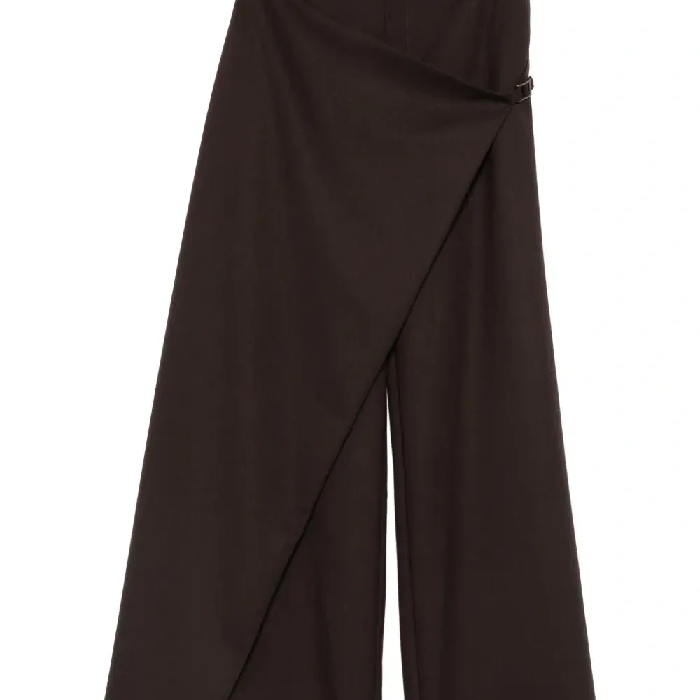 Брюки с запахом