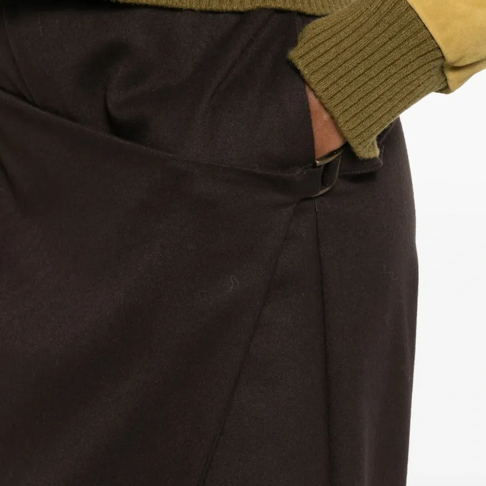 Брюки с запахом