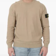 Фактурный свитер с нашивкой-логотипом