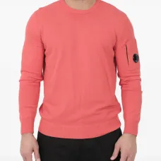 Свитер с высоким воротником и декором Lens