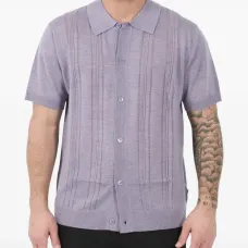 Полосатая рубашка на пуговицах