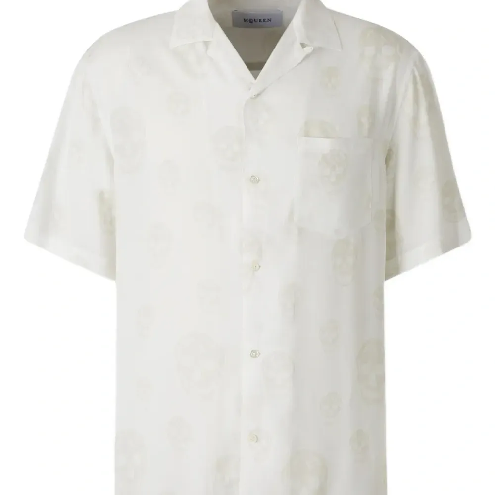 Рубашка с принтом в виде черепов