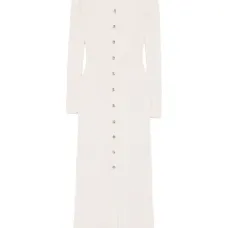 Платье макси Anisa в рубчик