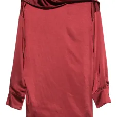 Блузка с воротником-хомутом