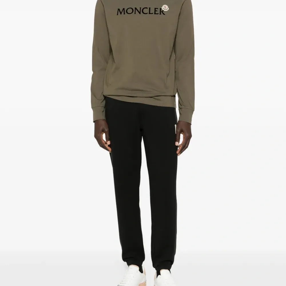 Футболка из хлопкового джерси с длинными рукавами