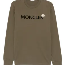 Футболка из хлопкового джерси с длинными рукавами