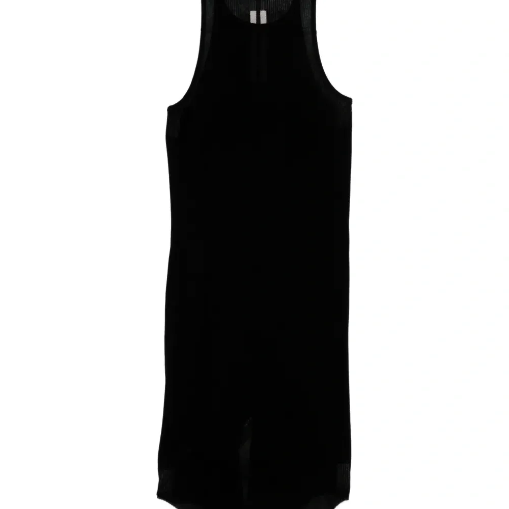 Трикотажная майка в рубчик